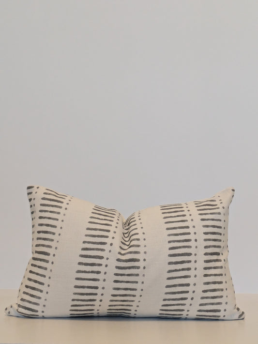 Serene Lambar Linen Pillow Cover